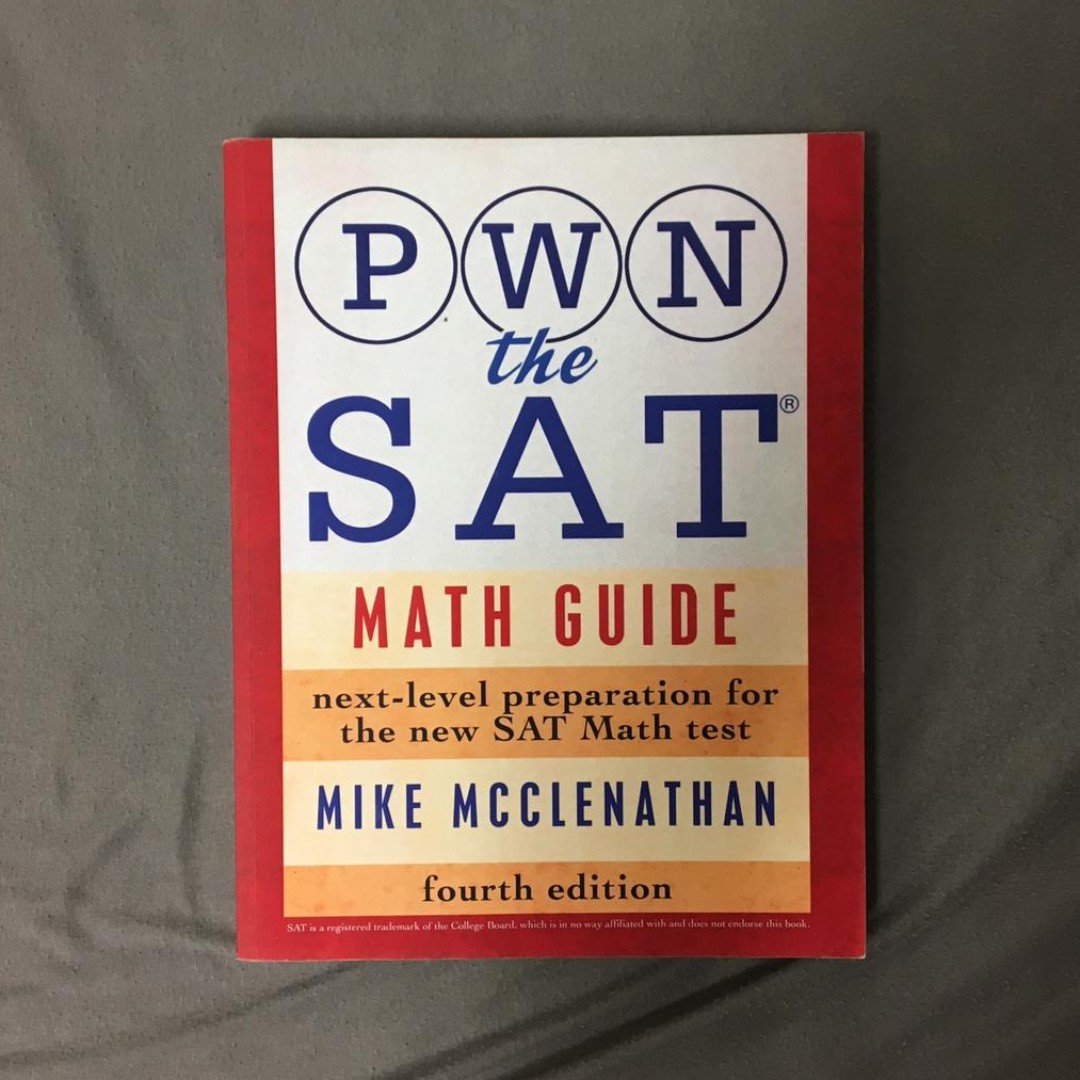 Pwn The Sat Math Guide Books Stationery Textbooks Secondary