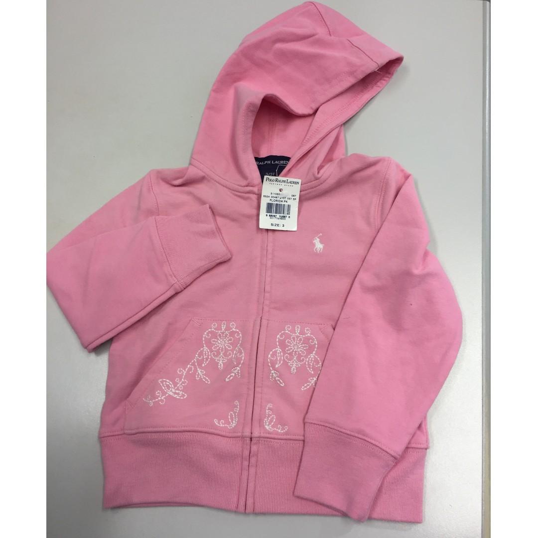 light pink polo hoodie