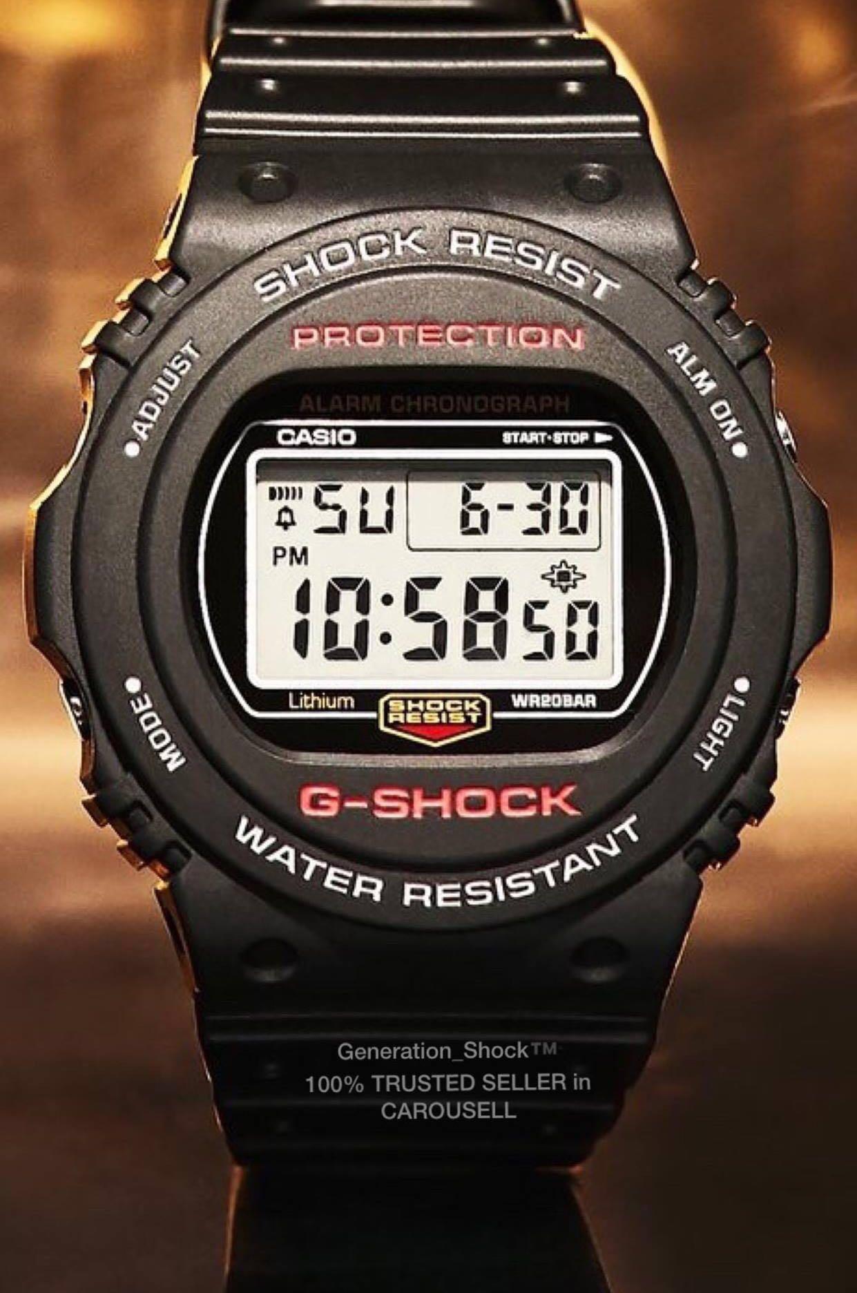 how to know if gshock is authentic