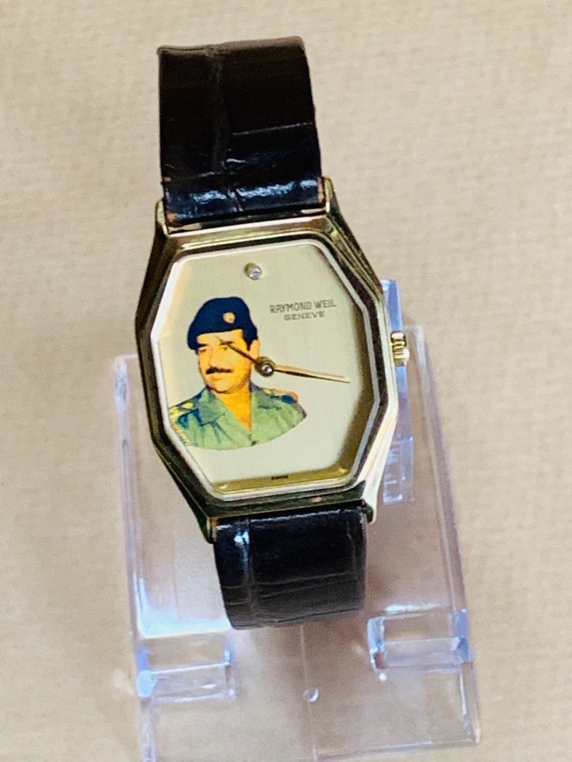 Raymond weil saddam hussein online