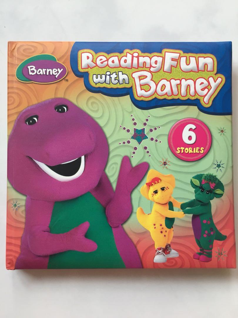Reading Fun with Barney (6 stories) hard cover, Hobbies & Toys, Books