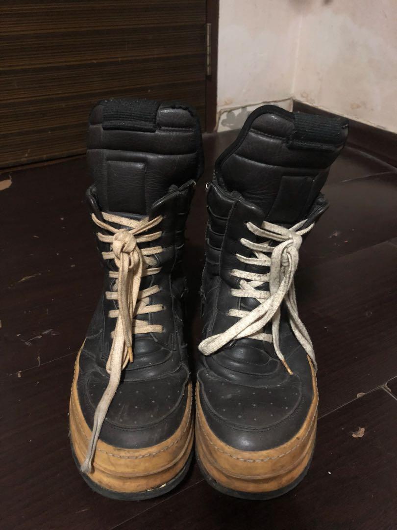 rick owens og dunks