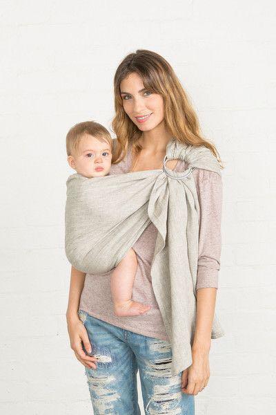 Sakura linen clearance ring sling