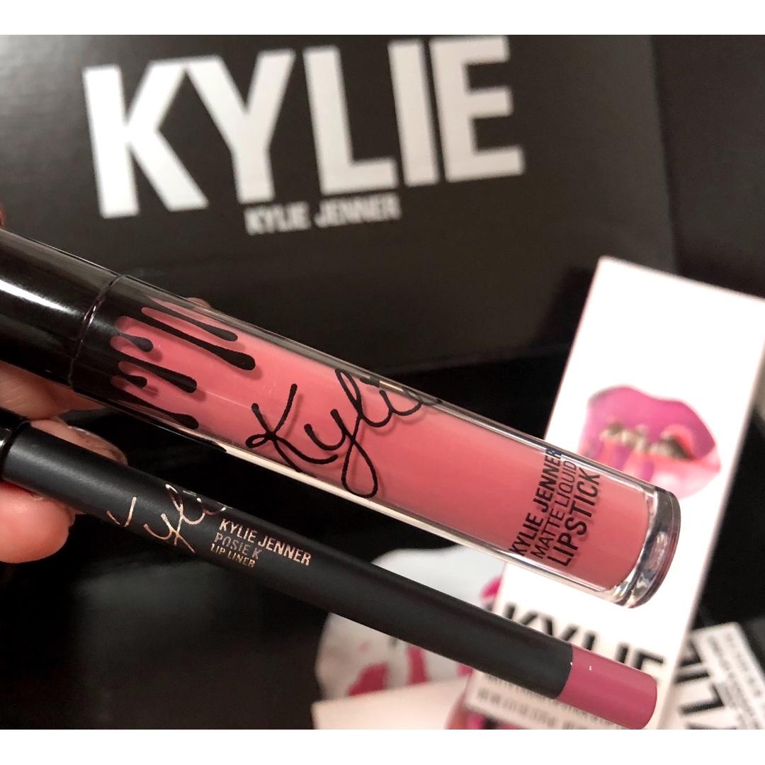 Sale! Nib!100%Authentic Kylie Cosmetics Posie K Matte Lip Kit, Beauty &  Personal Care, Face, Makeup On Carousell