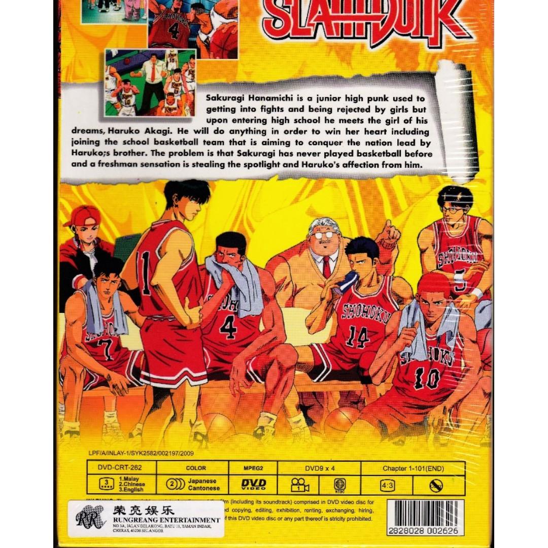 Slam Dunk Vol.1-101End + Movie Anime DVD, Hobbies & Toys, Music