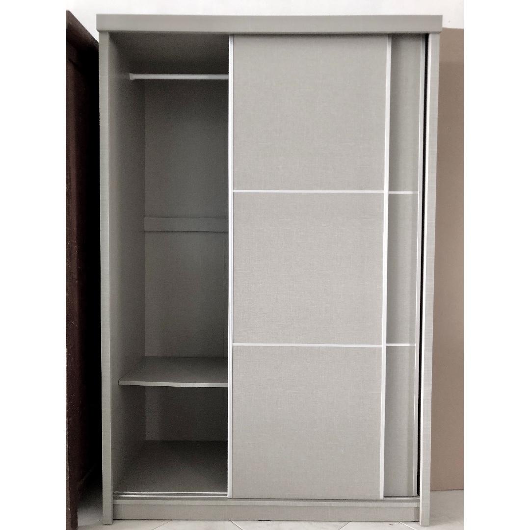 Sliding Wardrobe Cabinet Closet Less Than A Year Furniture