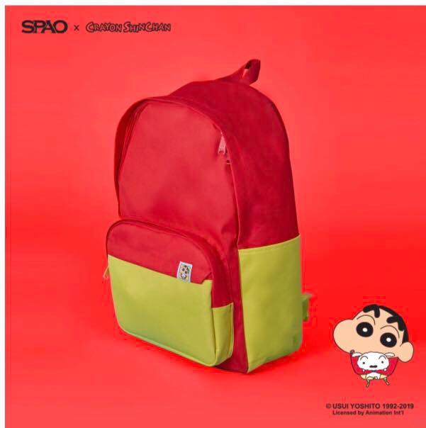 SPAO x CRAYON SHINCHAN backpack, Women's Fashion, Bags & Wallets ...