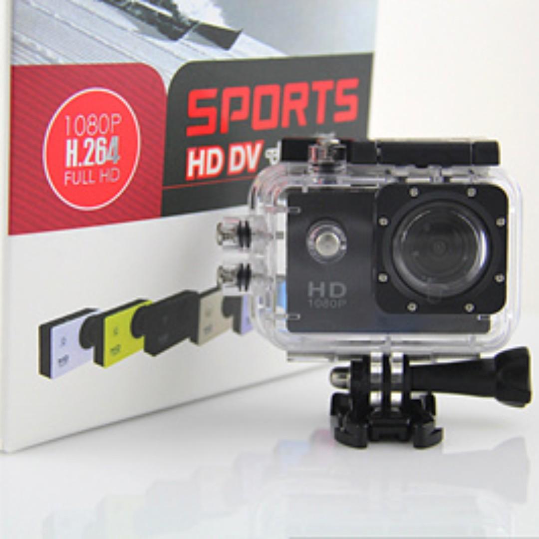Sports Hd Dv 1080p H 264 Full Hd Action Camera W Wifi Photography Cameras Others On Carousell
