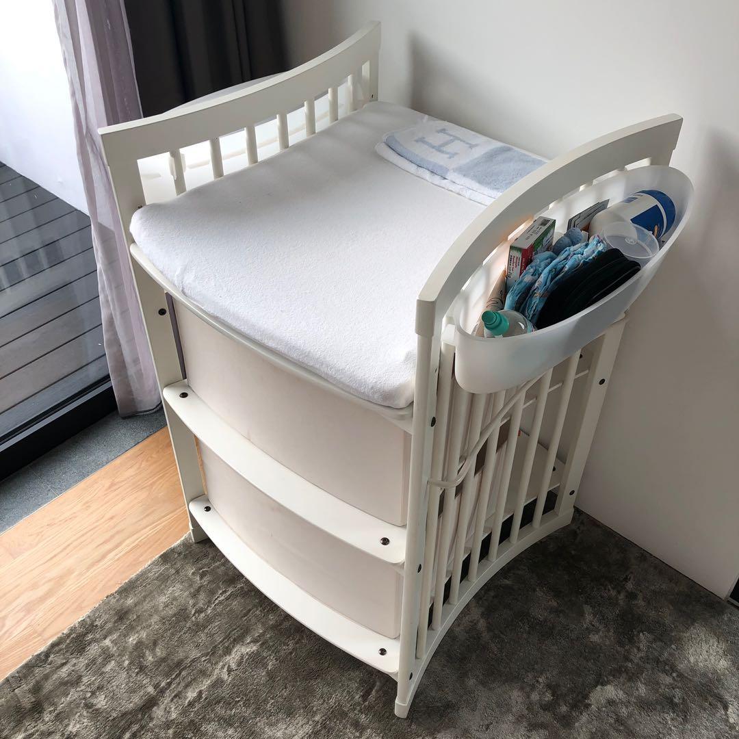 Stokke Care Changing Table White, Babies & Kids, Bathing & Changing, Changing Mats