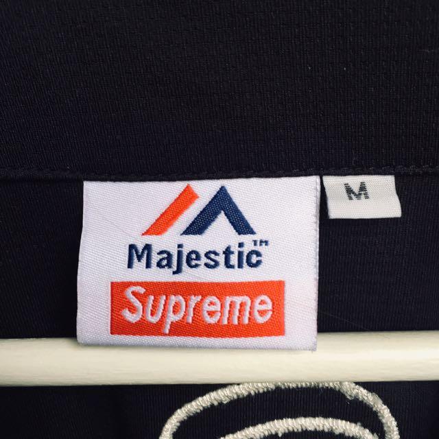 Supreme Yankees Baseball Jersey Black