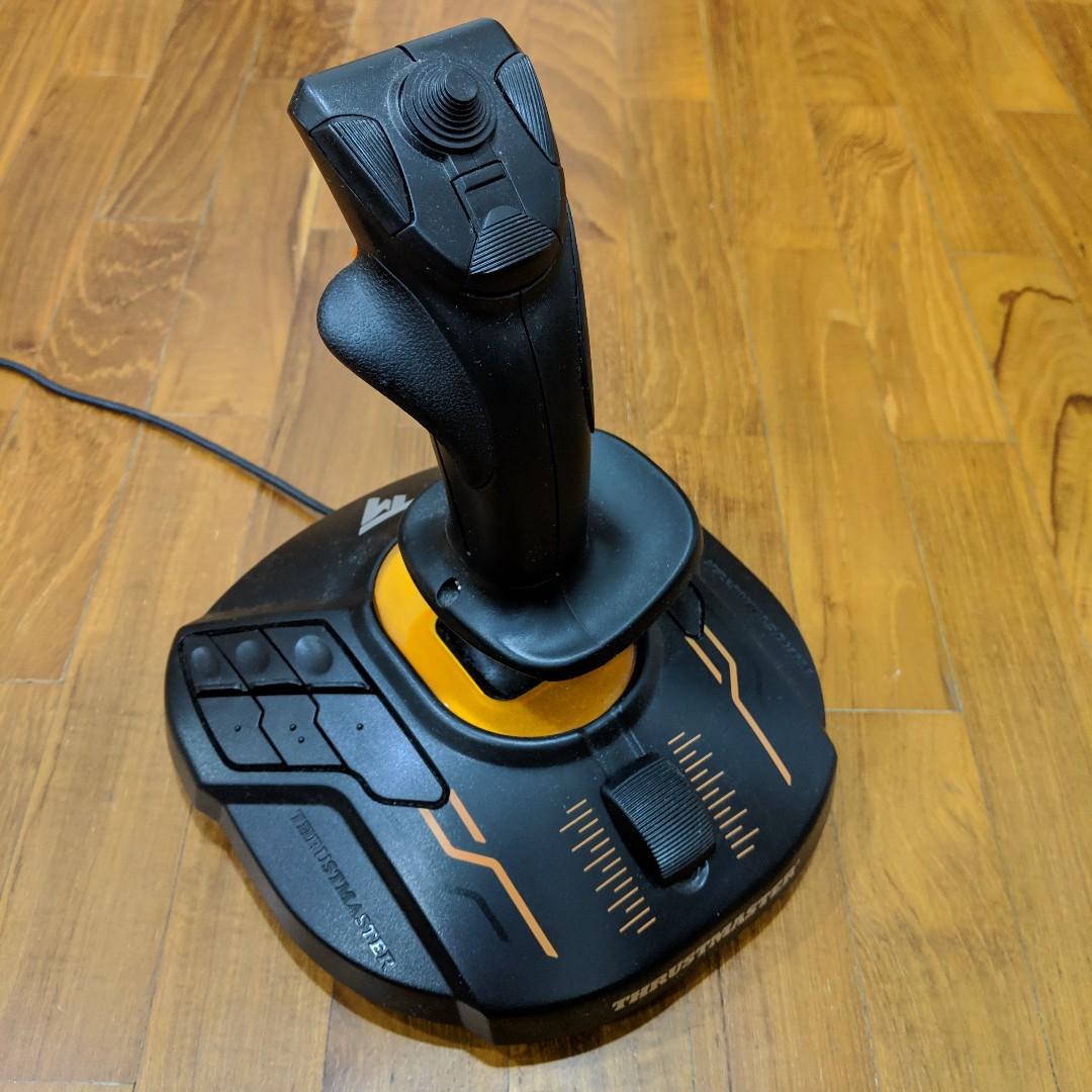 Thrustmaster T16000m Fcs Hotas Video Gaming Gaming Accessories Controllers On Carousell 