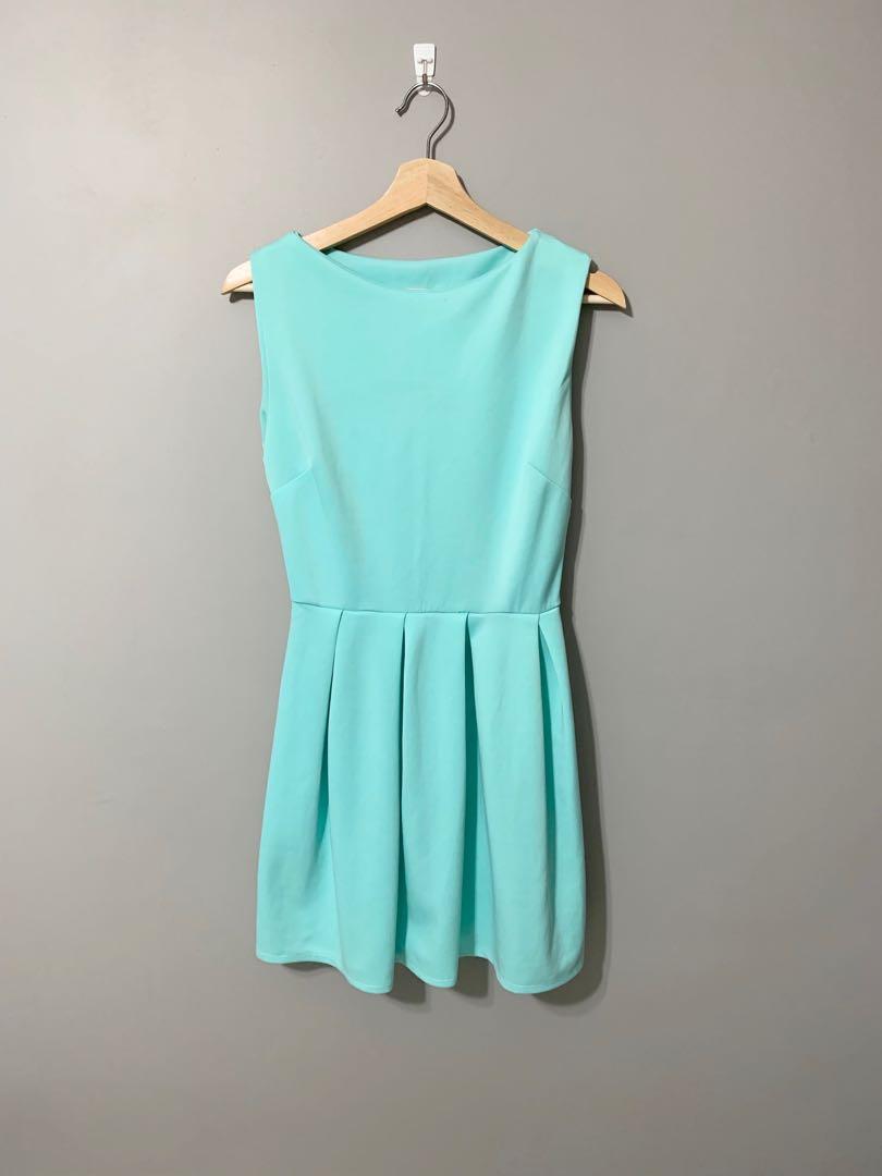 tiffany blue casual dress
