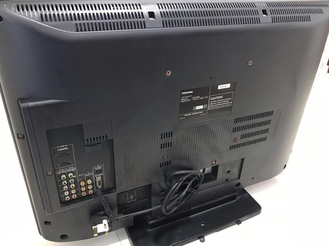 Toshiba Regza 32” LCD TV, Home Appliances, TVs & Entertainment Systems