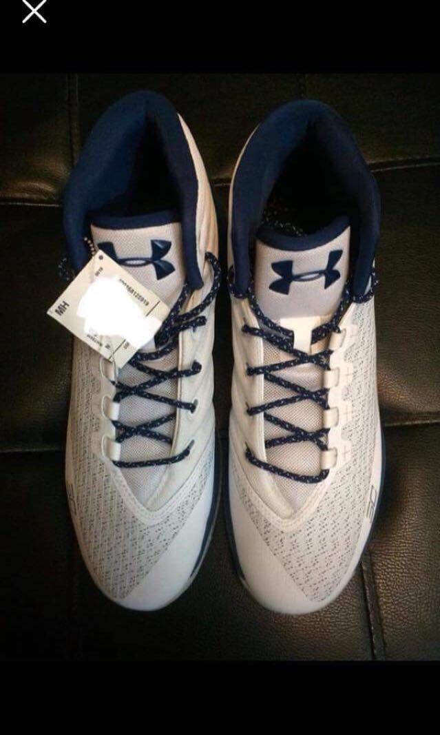 Curry 3 clearance white and blue