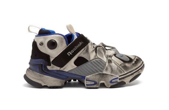 vetements x reebok genetically modified pump