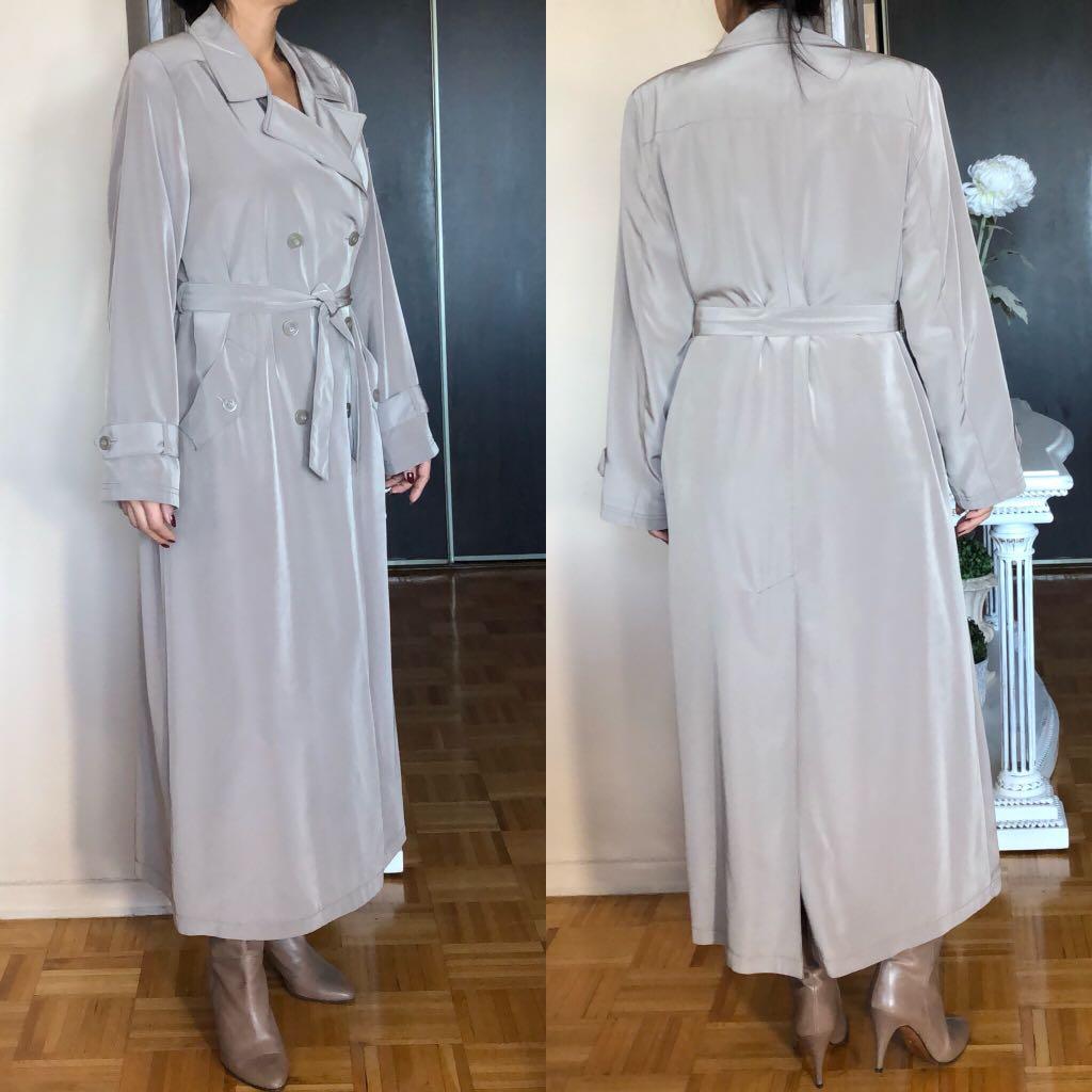 Vintage Oversized Utex Design Trench Coat Women s Fashion