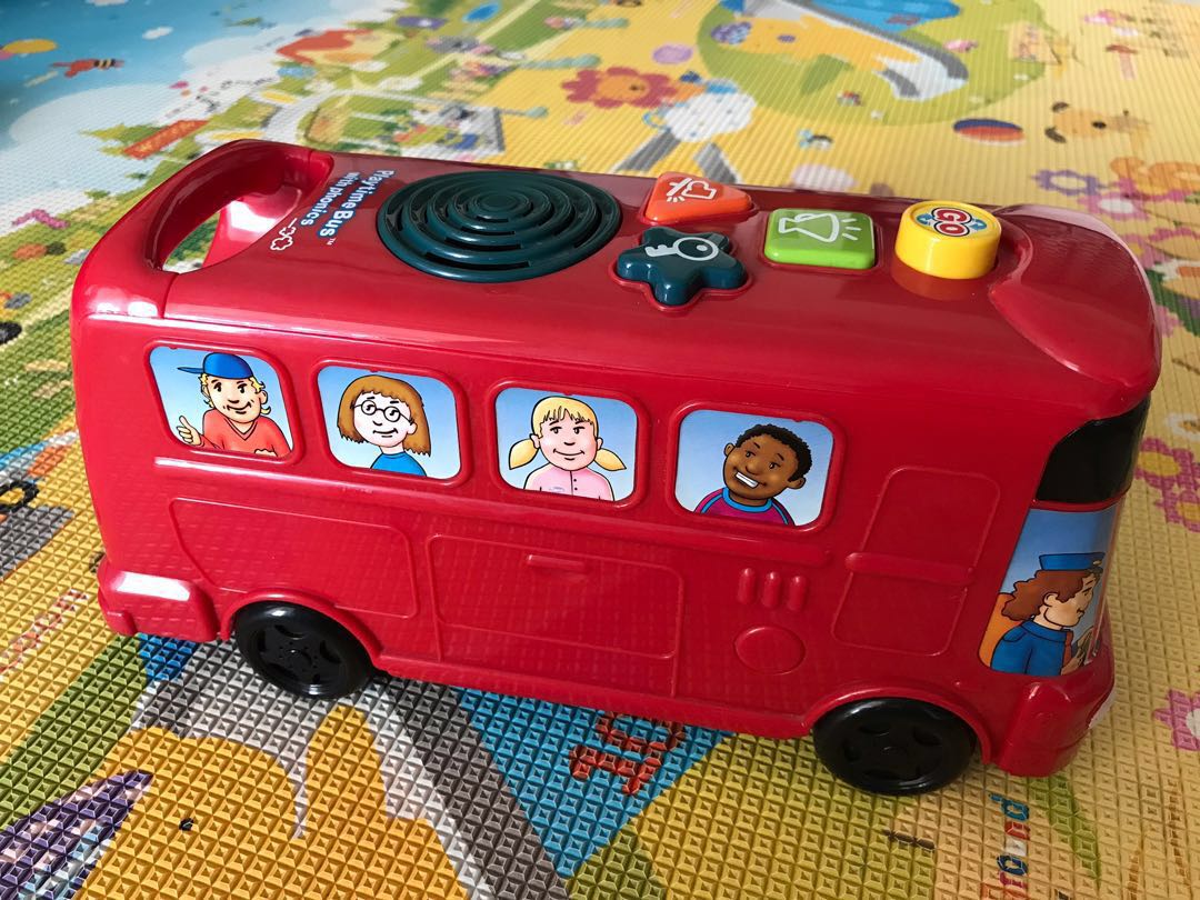 Teach Child How To Read Vtech Playtime Bus With Phonics