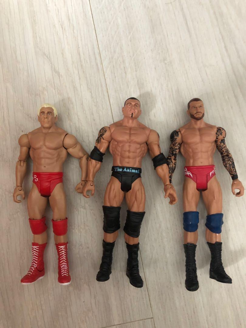 Ric Flair Randy Orton Triple H Evolution 3 Pack WWE Jakks Pacific 2003 for sale online 