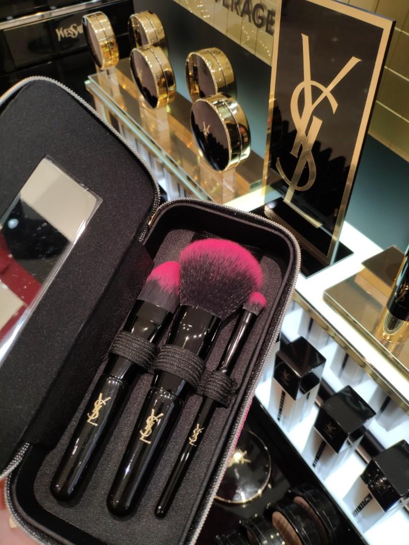 Ysl makeup brush set top