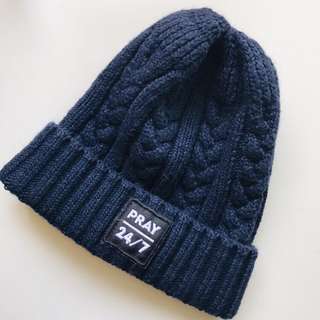 Pray 24/7 beanie 冷帽  二手衣物鞋類買滿$100送免費順豐自取64229676255491110