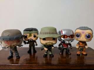 Lot of 5 Marvel and Call of Duty OOB Funko Pops!