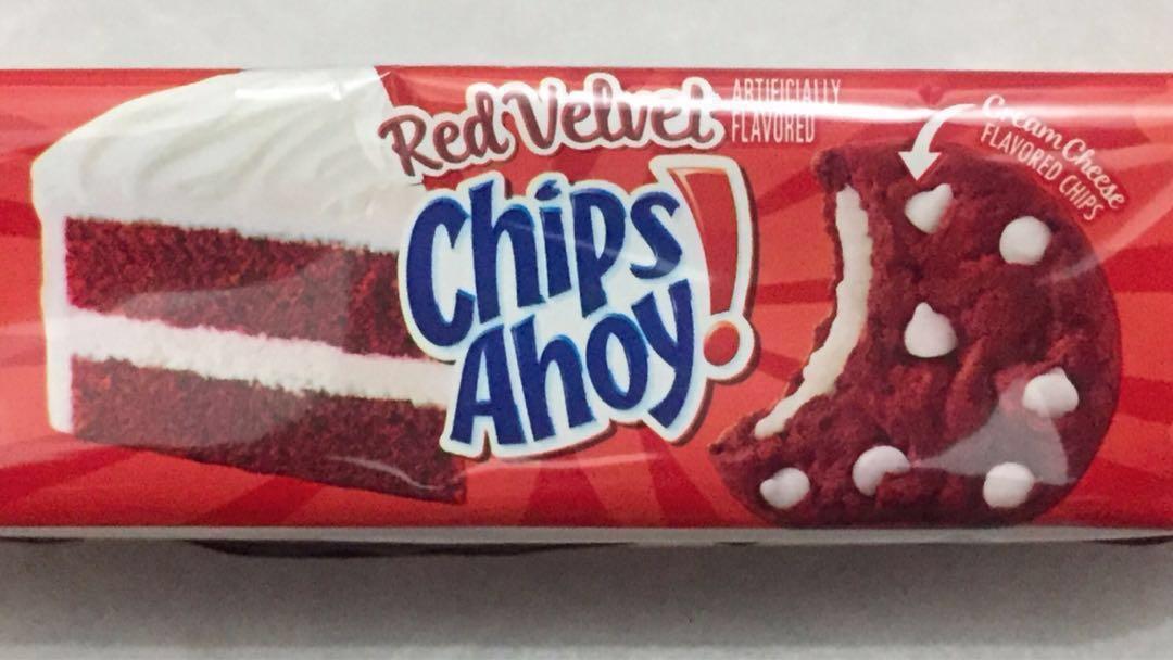 3 Packets For 25 Chips Ahoy Red Velvet Cookies Food Drinks Packaged Instant Food On Carousell