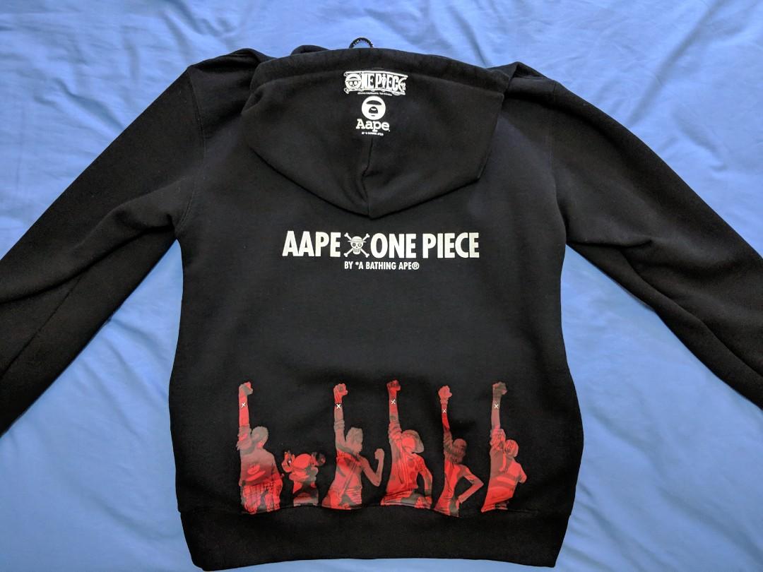 Aape x one piece hoodie shop