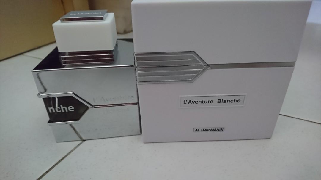 Al Haramain L Aventure Blanche Decant Health Beauty Perfumes Deodorants On Carousell