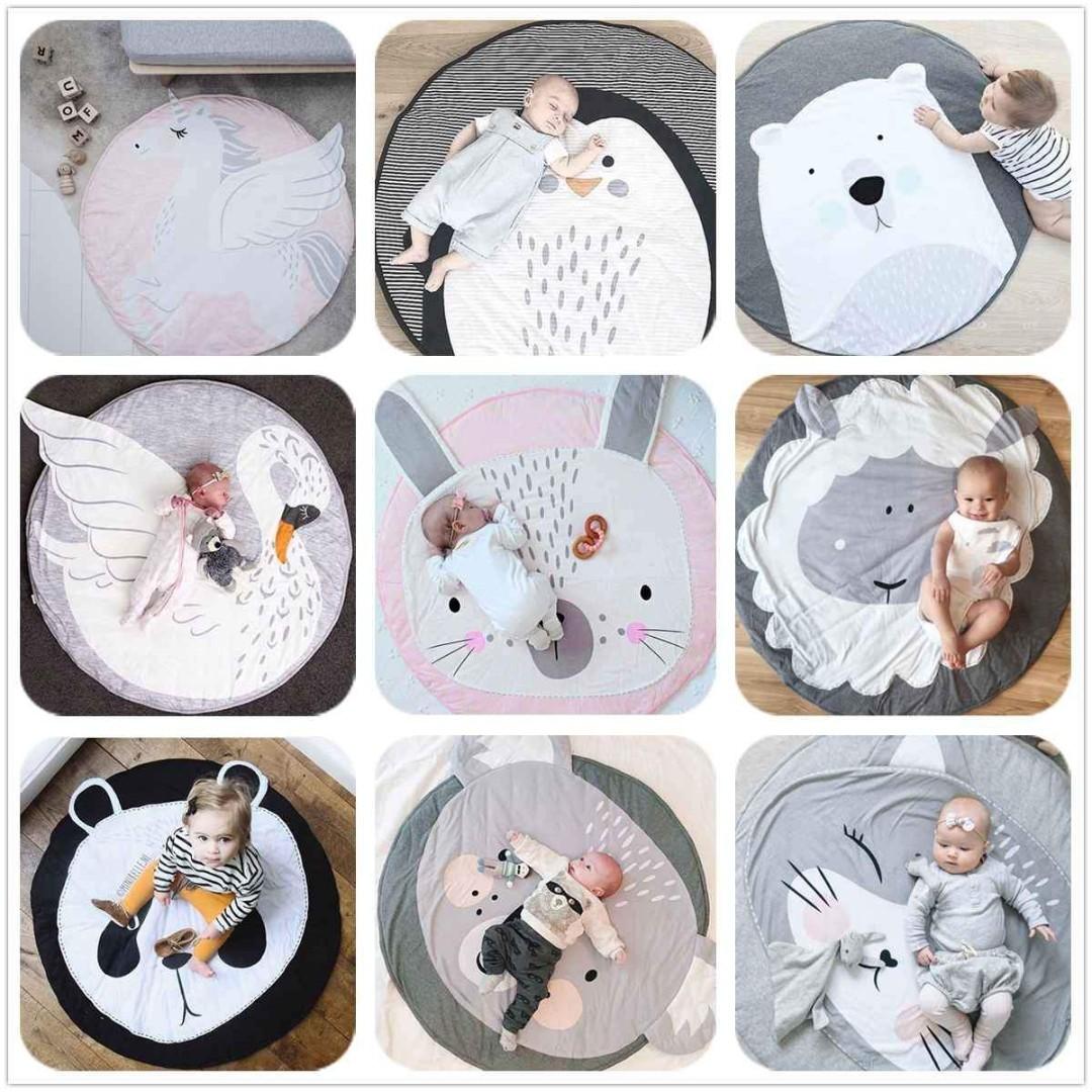 animal baby play mat