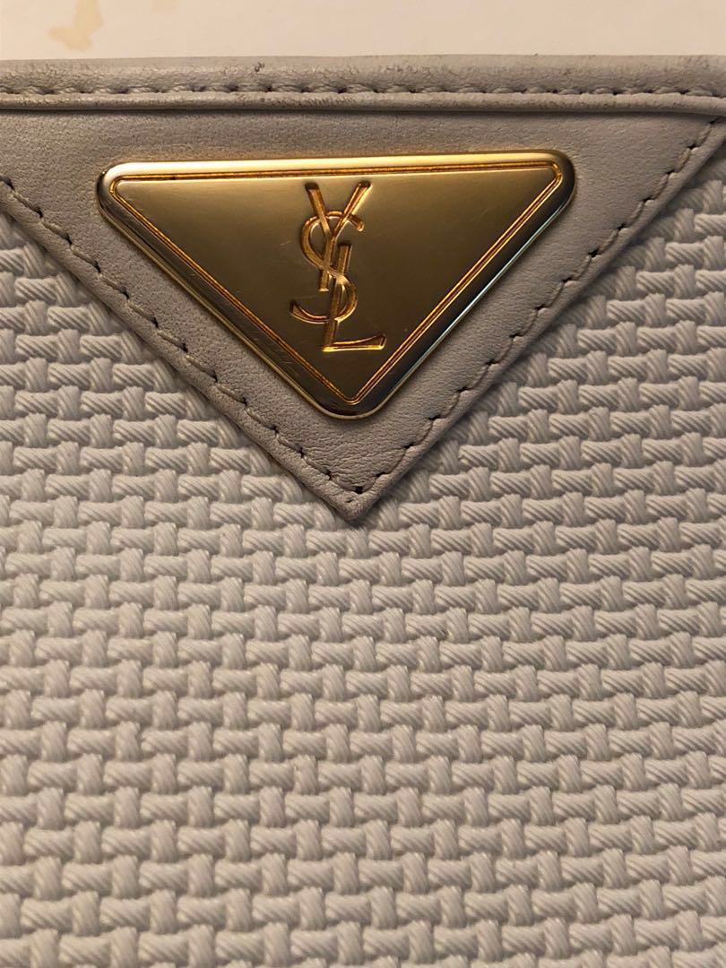 Authentic vintage YSL leather cross body bag