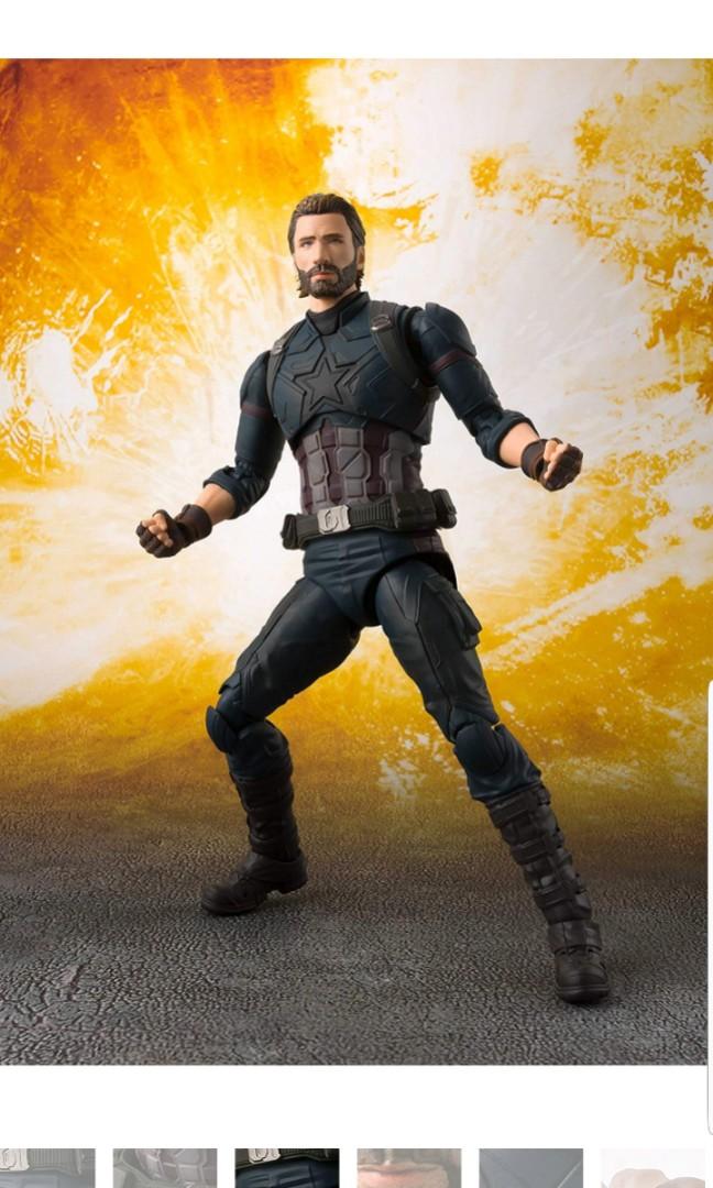 Figuarts Captain America /& Tamashii Effet Explosion infinity war Bandai S.H