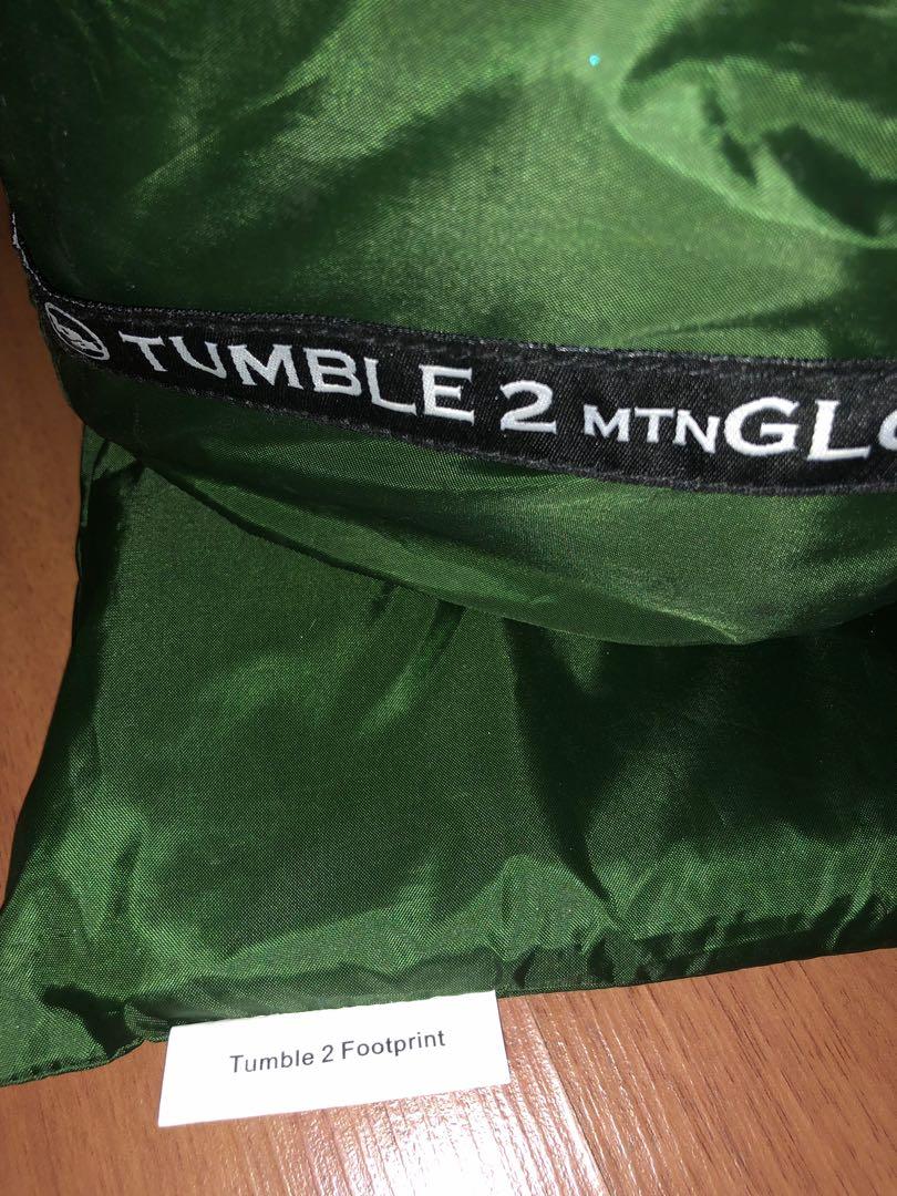 Big Agnes Tumble 2p mtnGLO Tent and Footprint Hobbies Toys Travel Travel Essentials Accessories on Carousell
