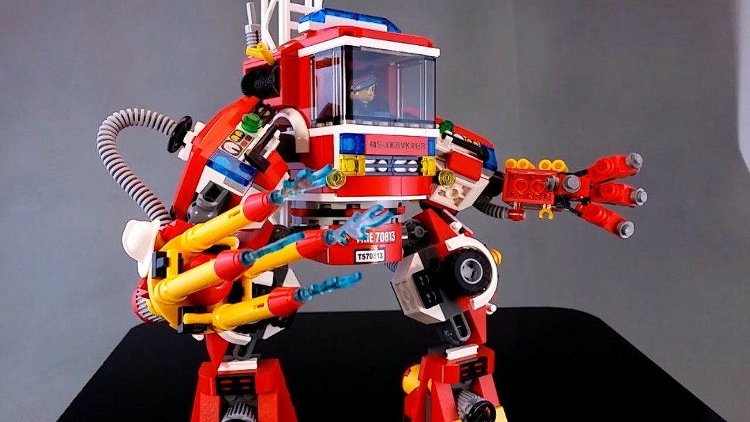 Lego movie clearance fire truck