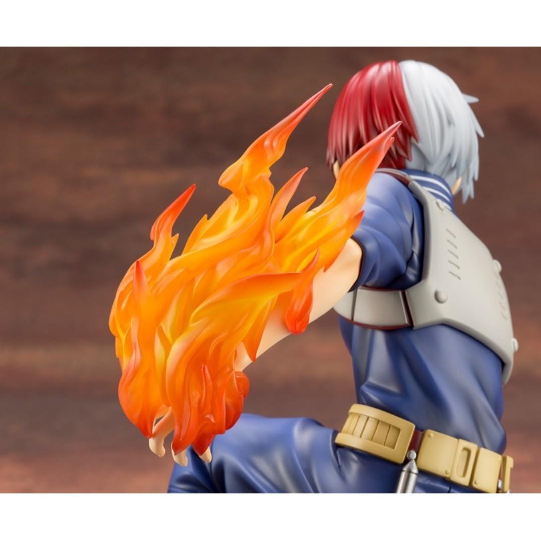 Boku No Hero Academia Todoroki Shouto Artfx J 1 8 Figure Toys Games Bricks Figurines On Carousell