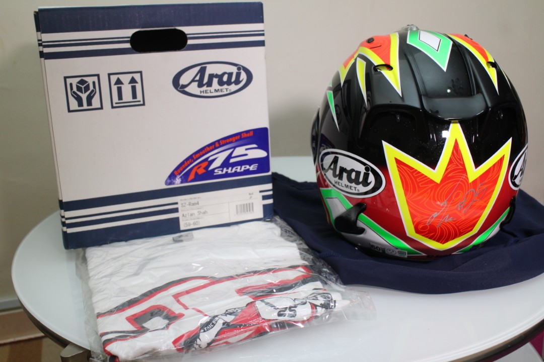 ❤💛New \u0026 💯%Original Arai Ram4 Azlan Shah 