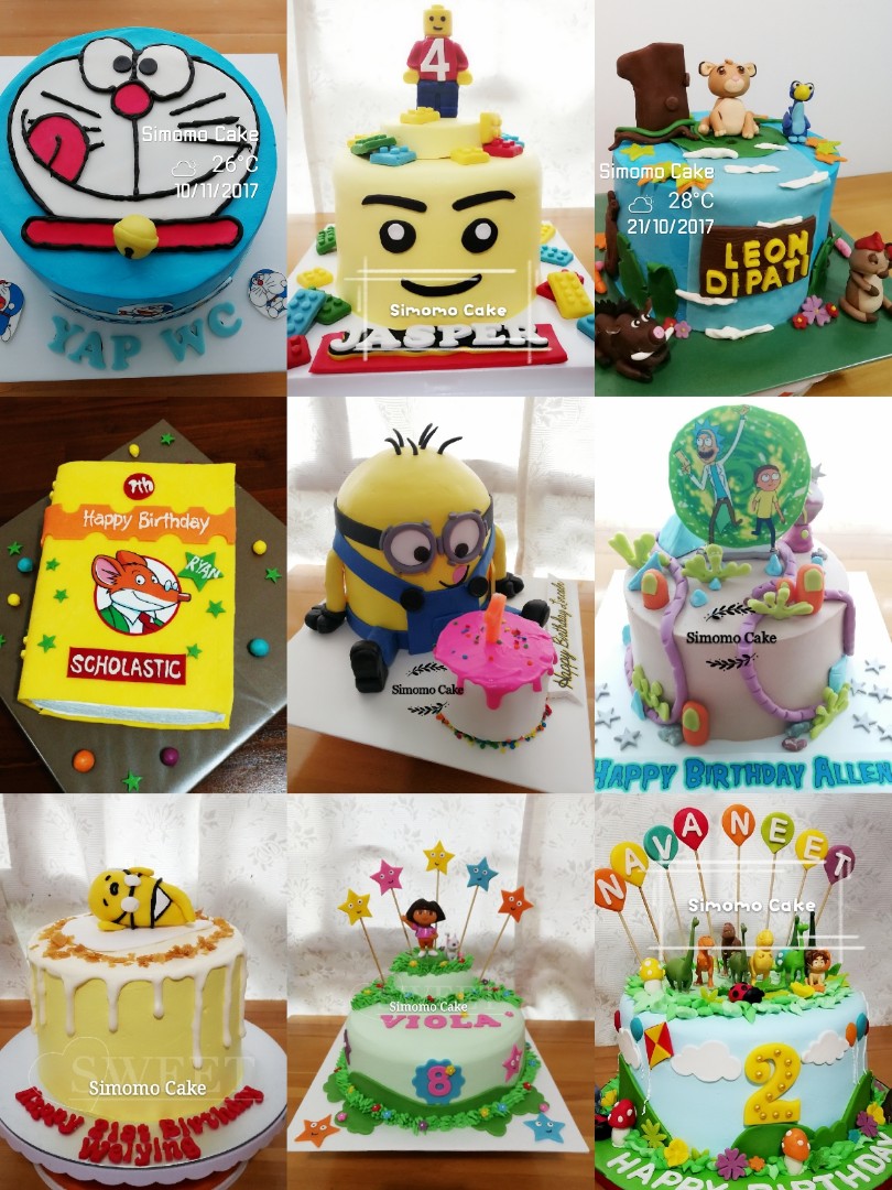 Get Wallpaper Cartoon Cake Lion King Cake Dinosaur Doraemon Dora Lego Cake HD