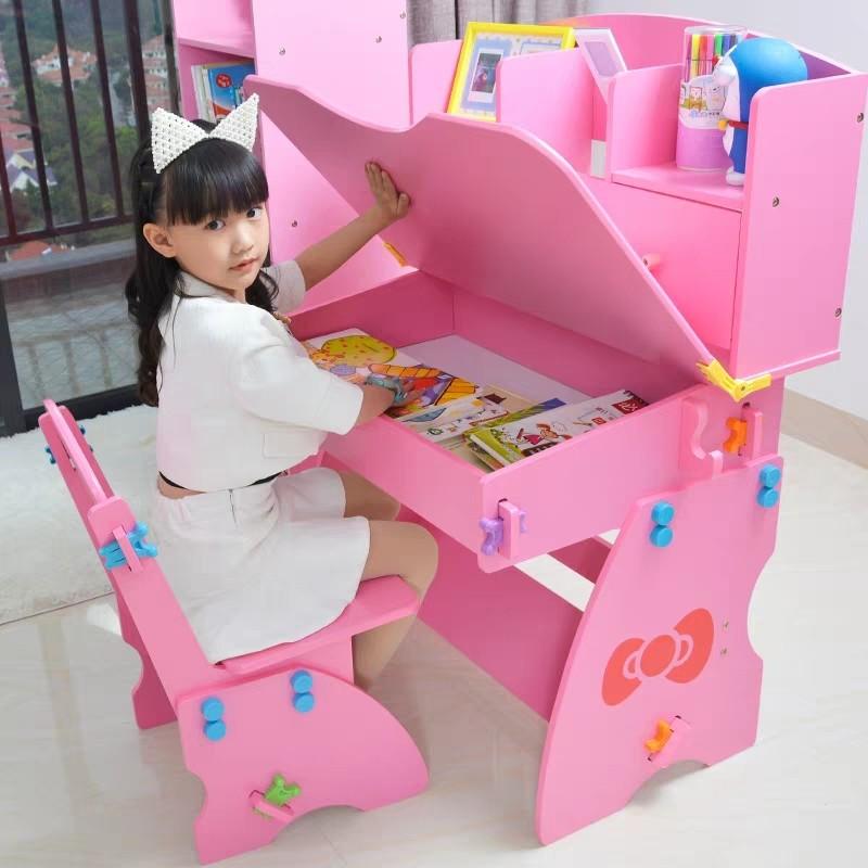 Children S Girl Boy Study Table Chair Set Writing Desk Furniture