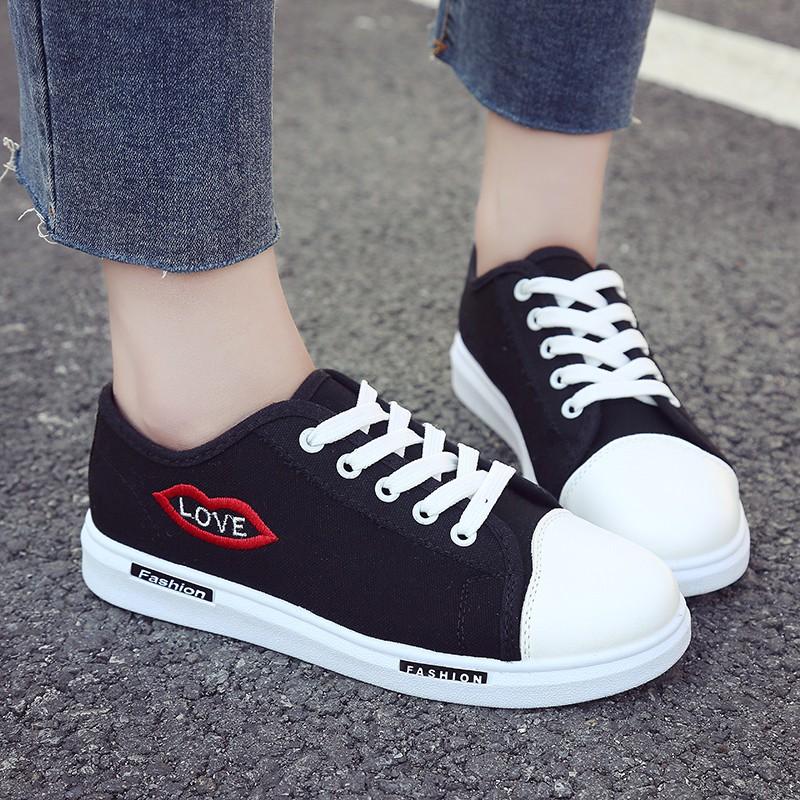 Comfortable Sport Shoes Canvas Running Shoes Women s Sneakers
