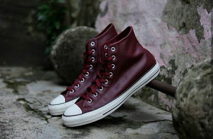Converse ctas hotsell hi leather