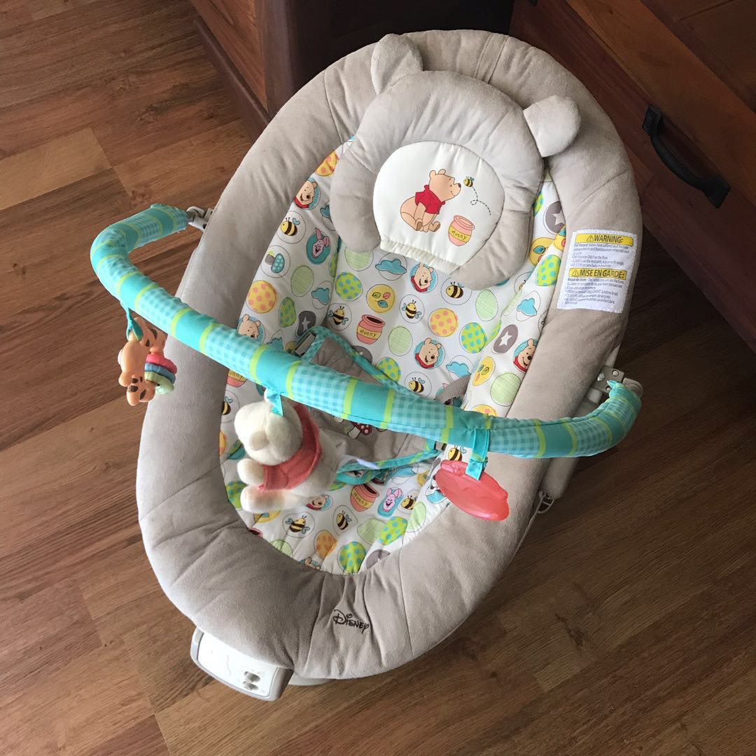 DISNEY BABY Winnie The Pooh bouncer, Babies & Kids, Infant Playtime on