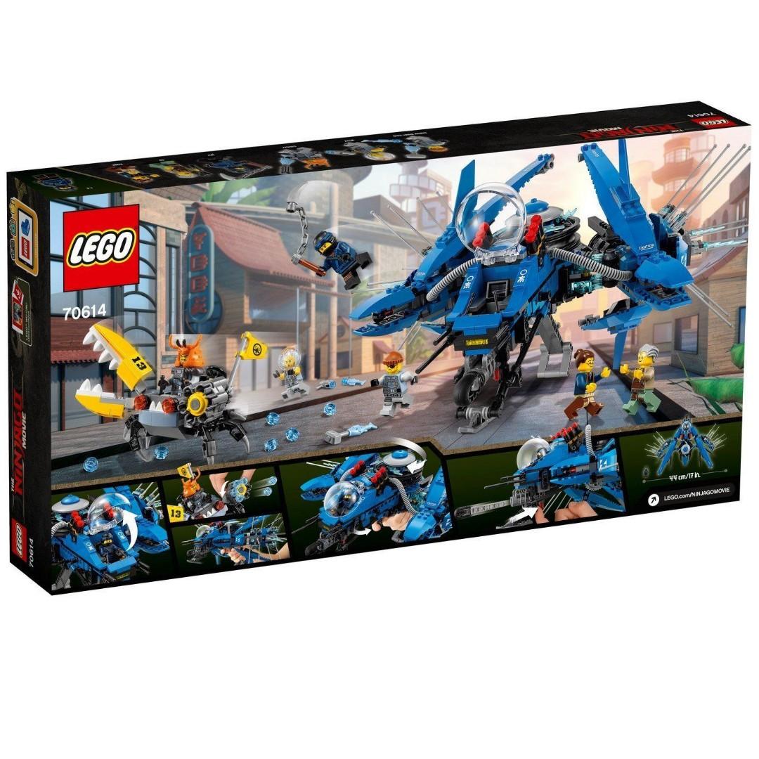 Ninjago Movie Jay's Lightning Jet Legacy DISPLAY SET (retired