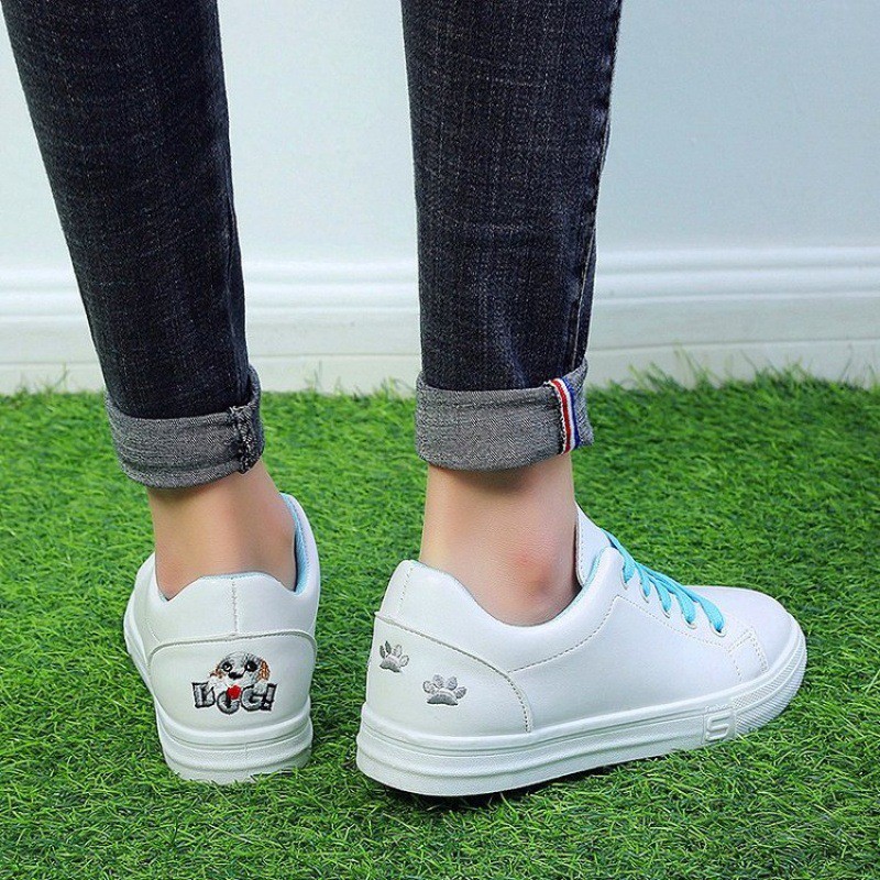 White sneakers korean fashion sale