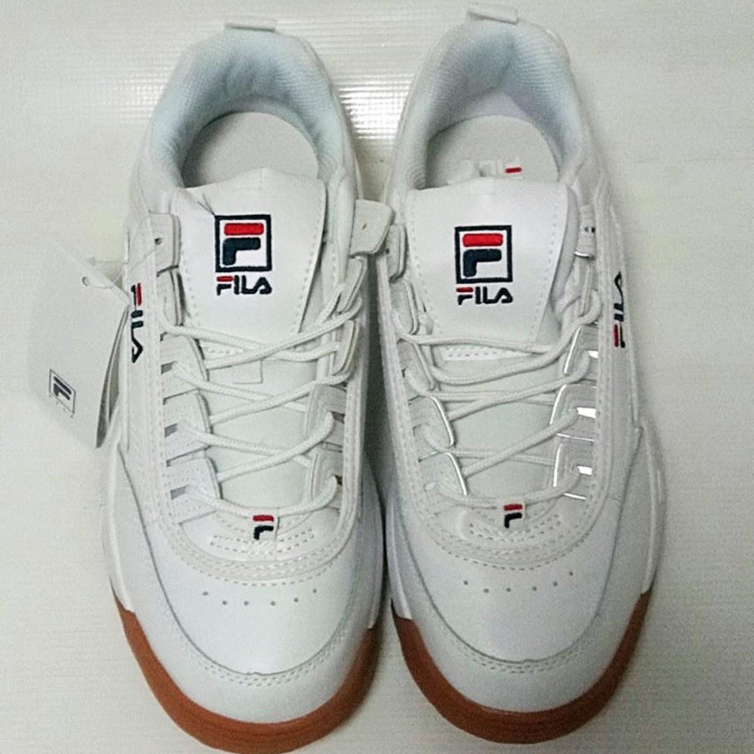fila disruptor gum sole