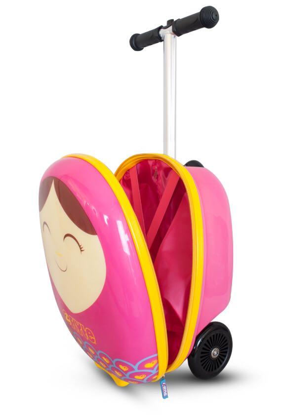 zincflyte kid's luggage scooter