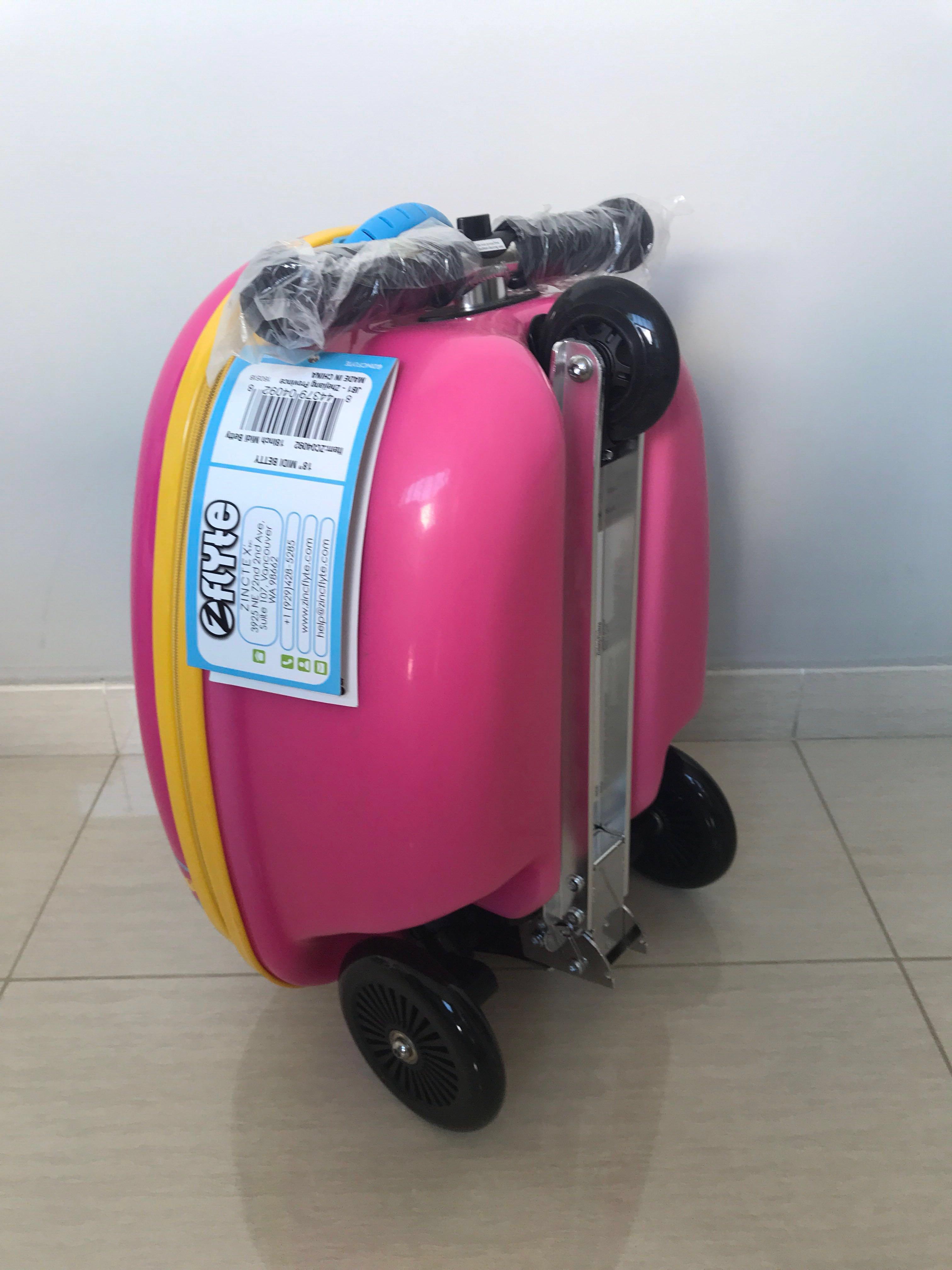 zinc flyte luggage scooter 18