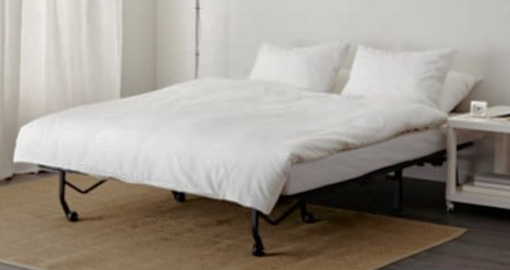 Full Set Ikea 2 Seats Sofa Bed With Foam Mattress Cover Full Set Ikea 2 Seats Sofa Bed With