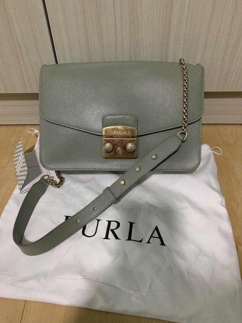 Furla Metropolis Shoulder Bag Authentic