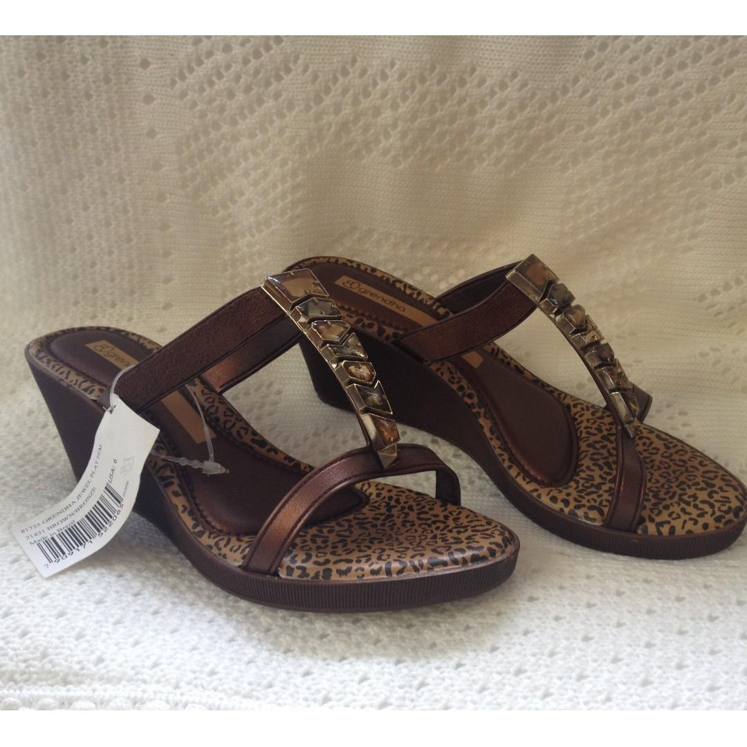 Grendha Wedge Sandals US Size 5