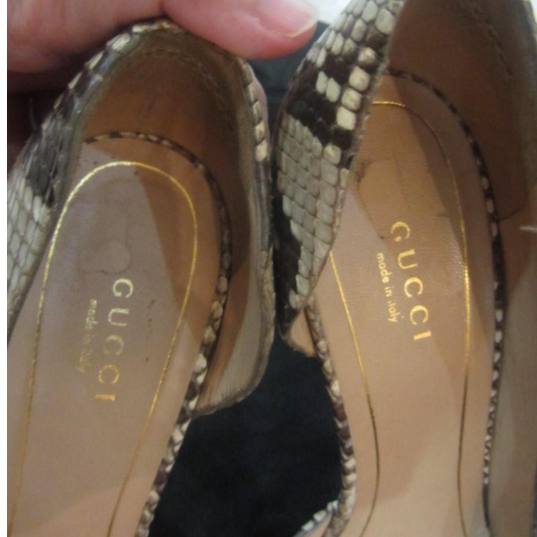 Gucci python new arrivals shoes price