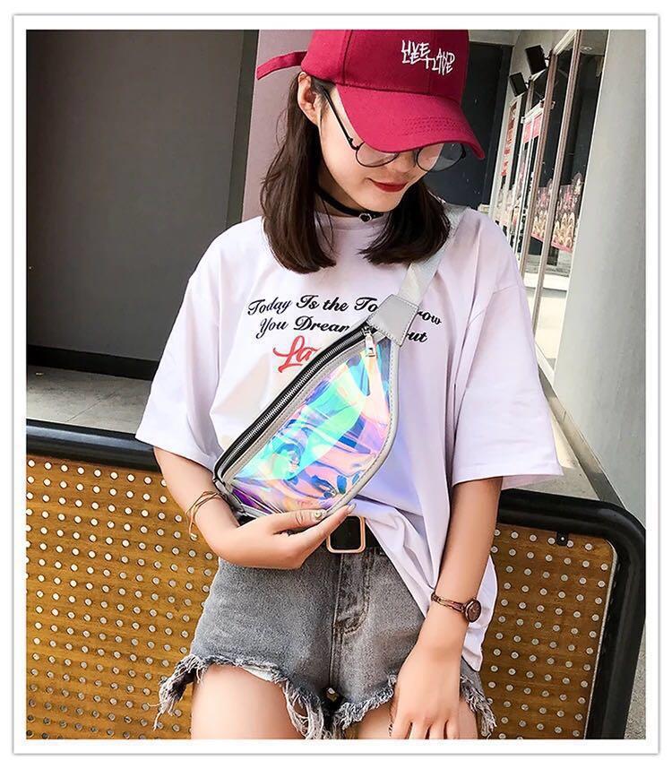 Chrome fanny pack shop